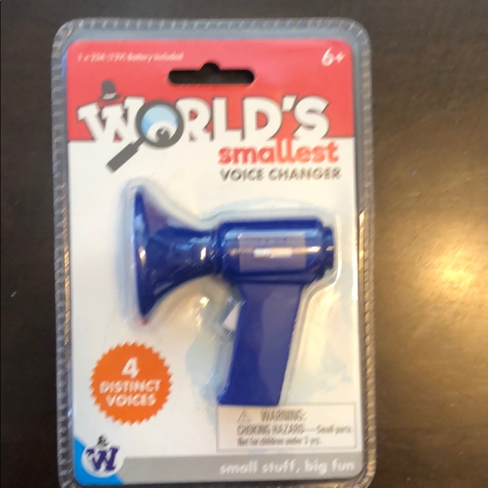 Worlds smallest voice changer